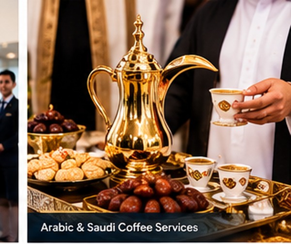 Arabic coffee hospitality