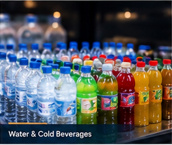 Water and Cold Beverages